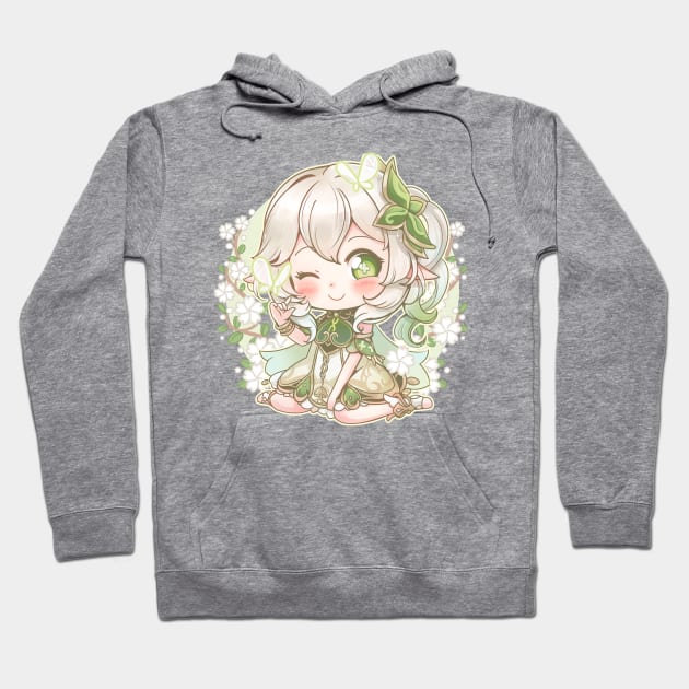 Cute Chibi Nahida - Genshin Impact Hoodie by mumeaw